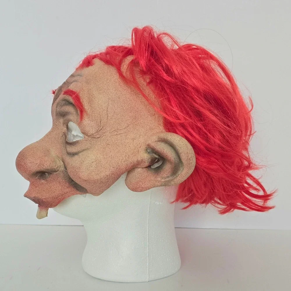 The Paper Magic Group Buck Tooth Troll Adult Halloween Mask Big Nose 2008‎